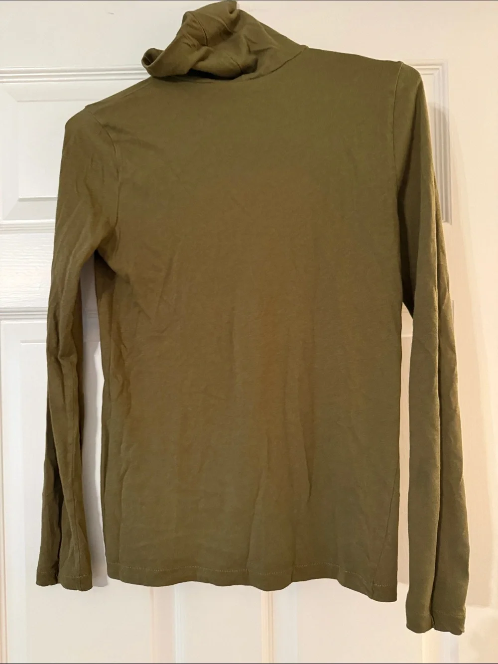 2 J Crew tissue turtlenecks small